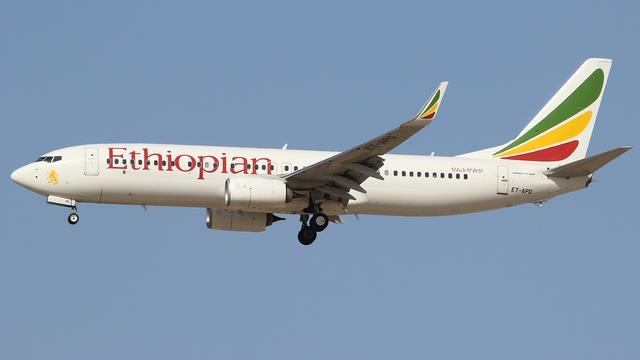 ET-APO:Boeing 737-800:Ethiopian Airlines